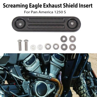 For Pan America 1250 S PA 1250 S 2021-2023 Screaming Eagle Exhaust Shield Insert