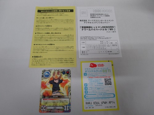 Nintendo Wii -- KATEKYO HITMAN REBORN: Dream Hyper Battle -- JAPAN Game. 50537 - Picture 11 of 12