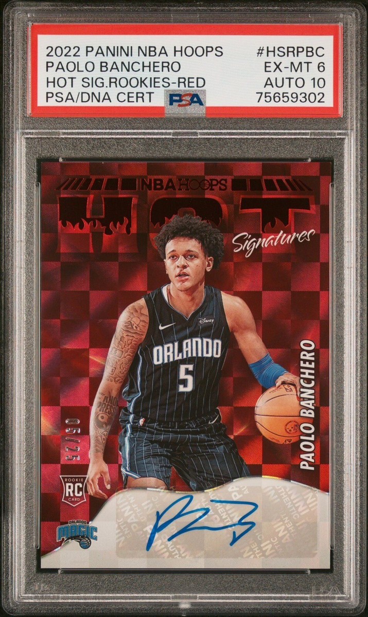 激レア!】Paolo Banchero RC 2022-23 Panini Donruss Auto直筆サイン 