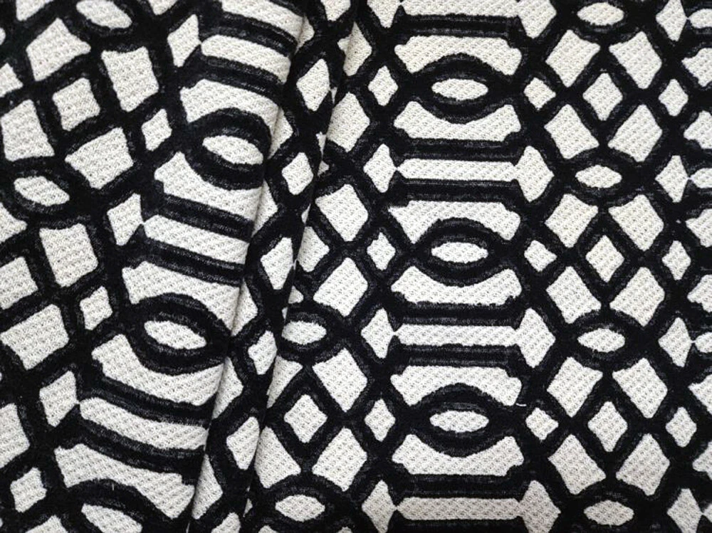Black and white drapery fabric new arrivals