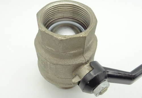 Kugelhahn RB Absperrventil Absperrhahn Ball Valve Messing IG/AG DN40 1 1/2" - Bild 3 von 7