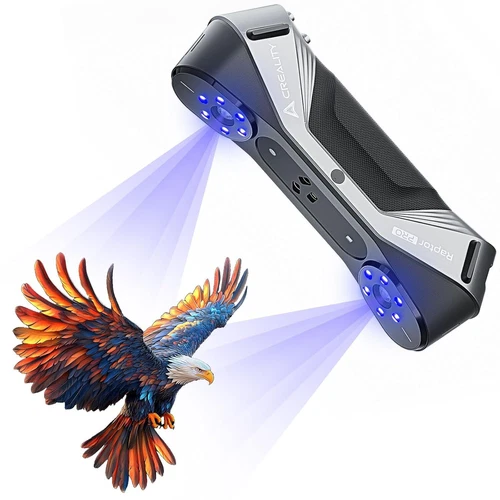 Creality CR-Scan Raptor Pro 3D Scanner 60FPS Scangeschwindigkeit 22+7 Blue Laser