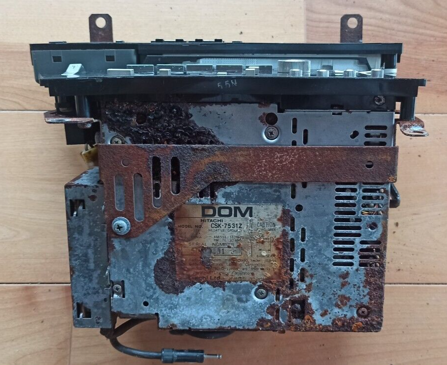 ミュージック ria Nissan 300ZX Z31 Stereo Cassette Radio Receiver Climate A/C