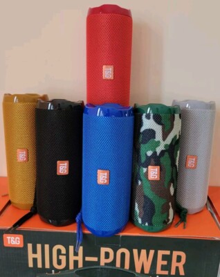 6 Brand Bluetooth Speaker Water Resistant Portable 360 Stereo Loud FM AUX TF USB