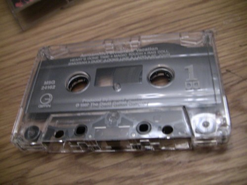 Aerosmith - Permanent Vacation Audio Cassette Tape with Rag Doll - Picture 4 of 5