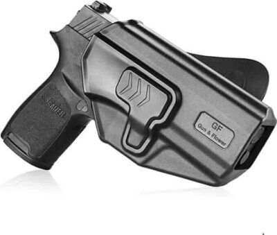 OWB Retention holster fits Sig P320 Compact M18, X-compact, X-Carry  9mm,40