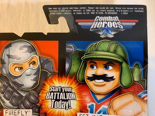 G.I. Joe Combat Heroes Firefly & Sgt. Bazooka - Hasbro 2008 Series 1 - Picture 11 of 12
