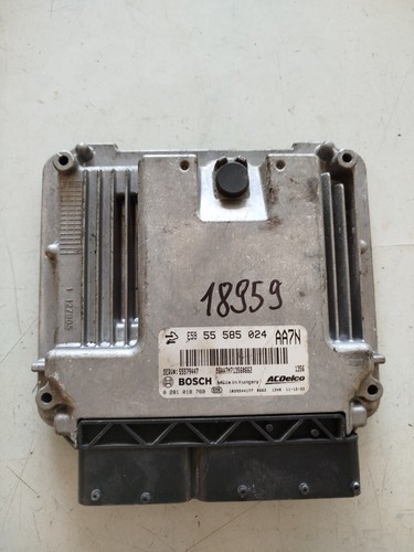 Original  opel Motorsteuergerät ECU   55585024   0281018769