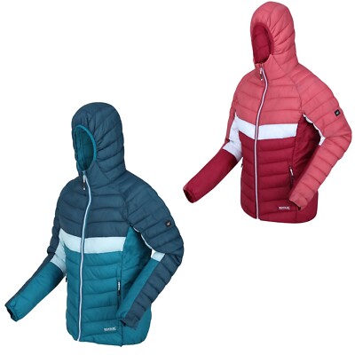 Regatta Harrock II Steppjacke Übergangsjacke Winterjacke Damen Jacke mit Kapuze