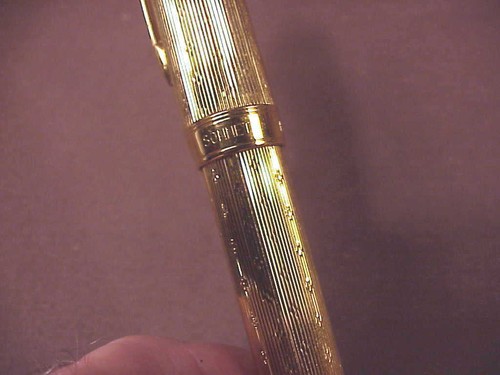 * PARKER SONETT, GOLD GLÄNZENDER FÜLLSTIFT, GP, FRANKREICH, 18K NEU IM KARTON, 2007, - Bild 6 von 11