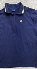 Vintage Polo Ralph Lauren Shirt Navy Blue Sleepwear Pony Men s Med