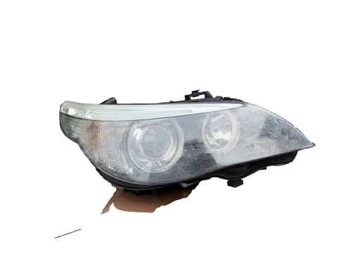 BMW Bi-Xenon Headlight Adaptive O/S Drivers Side E60 E61 5 SERIES Pre LCI - Picture 2 of 6