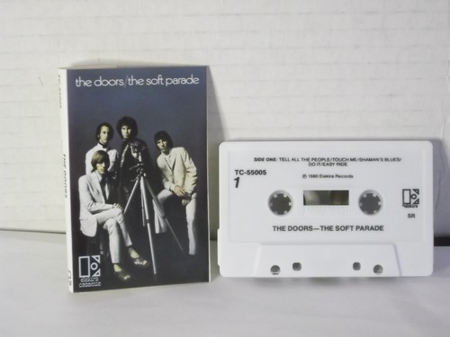 The Doors,Elektra,"The Soft Parade",US,Cassette Tape, classic blues rock, Mint