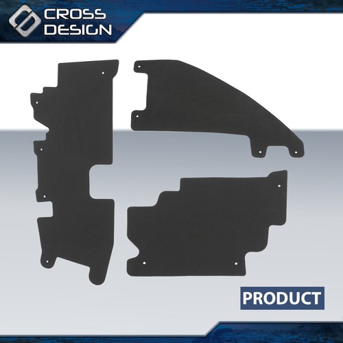 Fits 09-14 Ford F150 09-14 Raptor 3Pc Rad /Grille Air Deflector Set w/ Fasteners - Bild 9 von 12