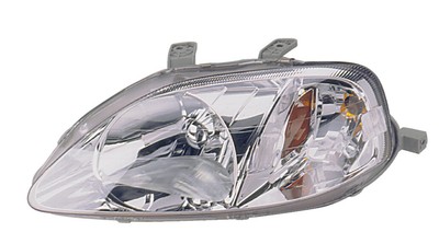 99-00 HONDA CIVIC HEADLIGHT HO2502113 33151-S01-A02 Driver for  