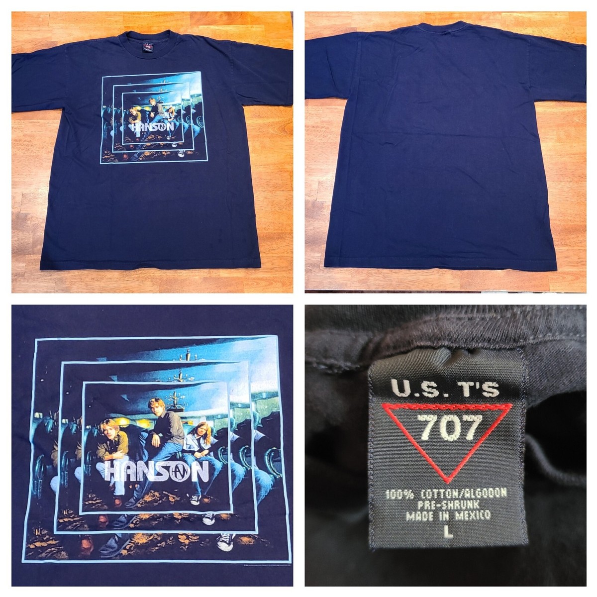7SM1【HANSON】オーストラリア製　バンドTシャツ　90's 古着used Hanson T-Shirt 90's - Large – Lot 1 Vintage