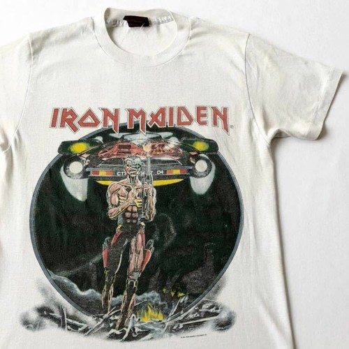 Vintage 1987 Iron Maiden SOMEWHERE ON 