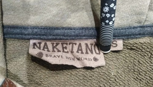 Naketano women's hoodie size S khaki hooded - Picture 10 of 11