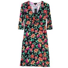 Thalia Sodi Women's Floral Print Shift Dress, Small, Rose Floral