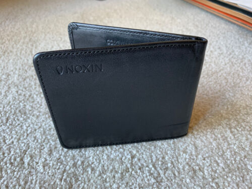 NIXON Black Leather BI-FOLD