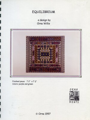 EQUILIBRIUM -  a design by Orna Willis