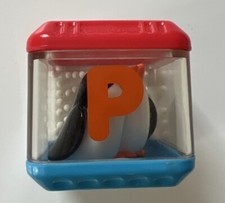Alphabet Letter P Penguin Fisher Price Peek A Boo Replacement Block Travel Toy