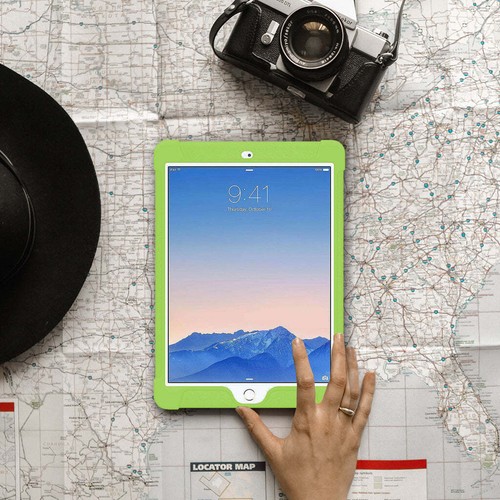 AMZER Soft Silicone Skin Jelly Case Impact Resistant Cover for Apple iPad Air 2 - Picture 35 of 63