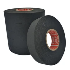 Tesa 51036 Wire Harness Tape Cloth PET High Temp 150°C 19mm x 25m 6 Rolls