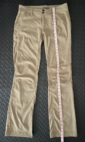 Prana Women 6 Tall Halle Straight Pant Stretch Trail Outdoor Tan - Picture 5 of 7