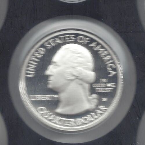 2011 S Silver Proof GLACIER Quarter - 90% Silver - Picture 2 of 2