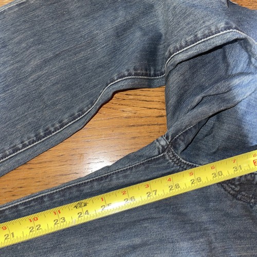 NWT VOLCOM BOYS YOUTH NOVA MODERN STRAIGHT FIT Denim Jeans Pants Dark Blue 28/16 - Picture 5 of 7