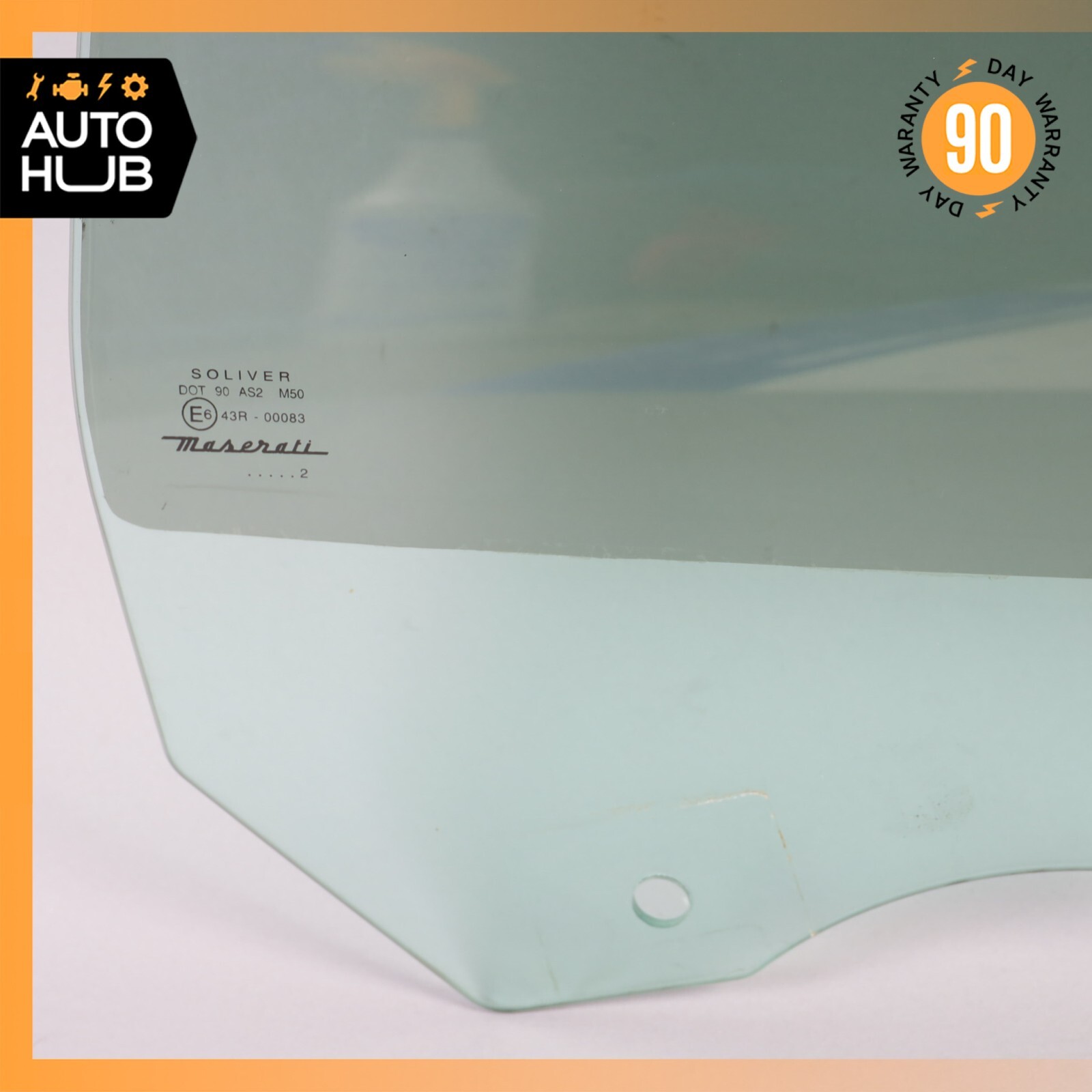 02-07 Maserati Spyder 4200 GT CC M138 Door Window Glass Front Right Side OEM 61k