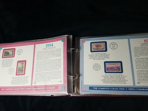 The Complete Collection Of the 1930's Commemorative Stamps Unhinged (82) - Picture 12 of 20