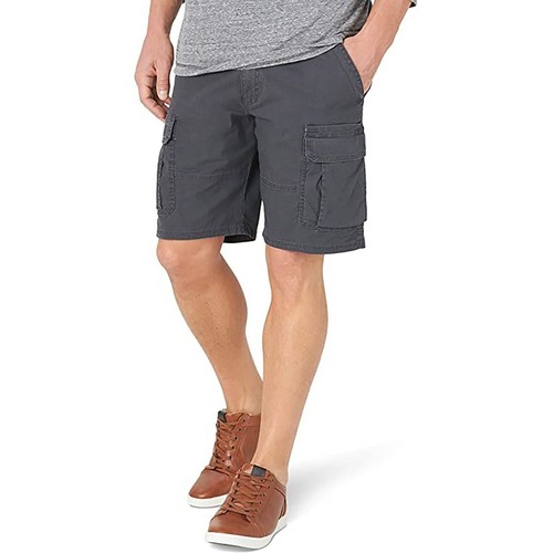 WRANGLER Mens Cargo Combat Relaxed Fit Shorts Cotton Twill Bottoms Size 28-54 - Picture 18 of 26