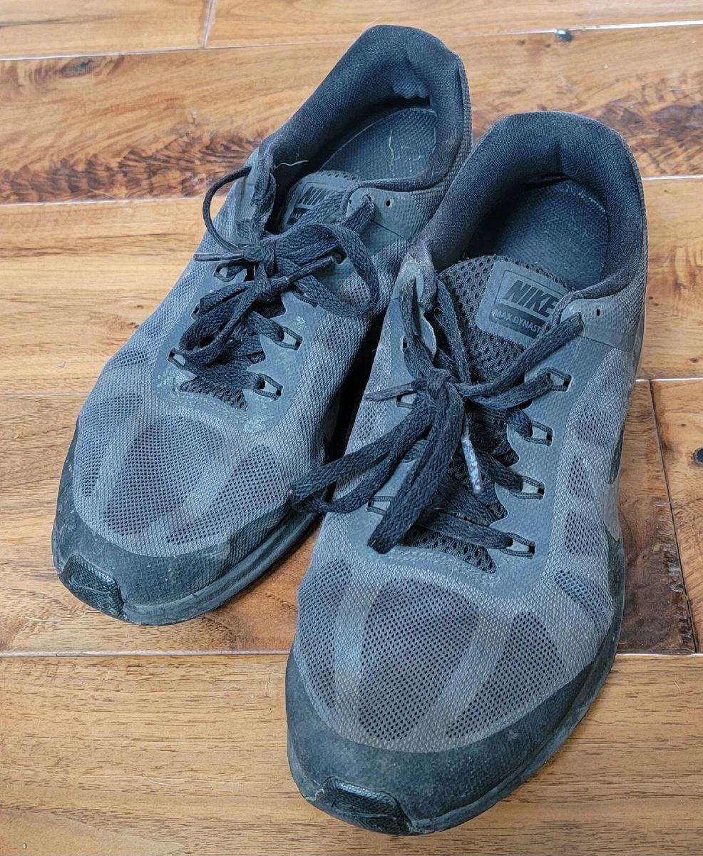 Nike Max Dynasty 2 Womens 9.5 Shoes Black Running Active Athletic