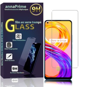 POUR REALME 8 5G 6.5" RMX3241 Vitre Film Verre Trempé Protecteur d'écran POUR REALME 8 5G 6.5" RMX3241 Vitre Film Verre Trempé Protecteur d'écran