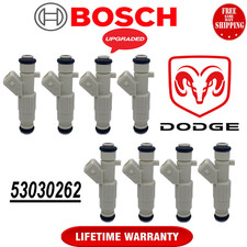Hptorque Upgrade Oem Bosch X8 4hole 24lb Fuel Injectors For 92-95 Dodge 5.2 5.9