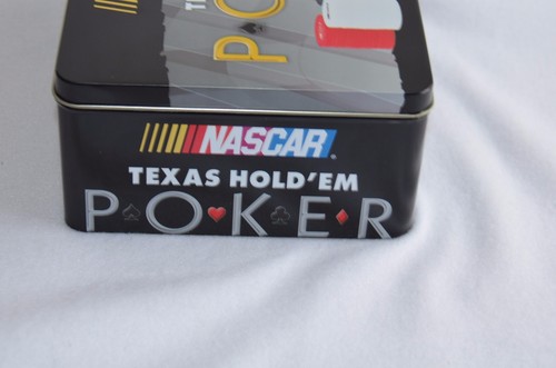 NASCAR Poker Game Texas Hold'me Tin New Sealed - Picture 12 of 12