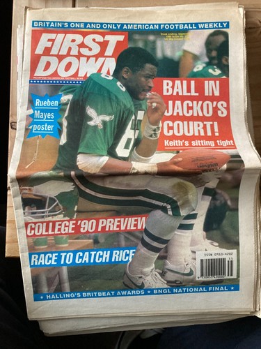 FIRST DOWN Europe's Weekly American Football NFL revista de periódico PUBLICACIÓN GRATUITA - Imagen 34 de 230