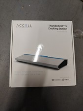 Accell K160b-001k Thunderbolt3 Docking Station Usb-a Usb-c DP 40 Gbps NEW