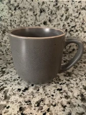 6 - Project 62 Tilley Gray Stoneware Coffee Mug Cup-12oz Grey Speckle New Clean