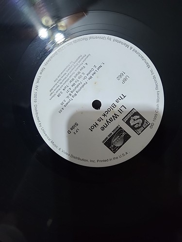 Lil Wayne Tha Block Is Hot 2lp Vinyl 1999 1st WL PROMO Press VG++Cash Money RARE - Picture 4 of 10