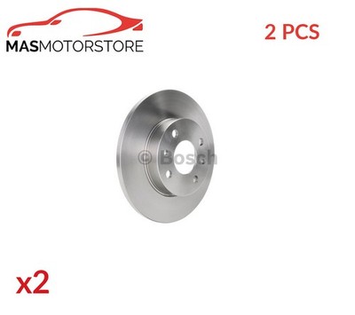 BREMSSCHEIBEN SATZ PAAR HINTEN BOSCH 0 986 478 342 2PCS P FÜR FORD KA 1.2 1.2L