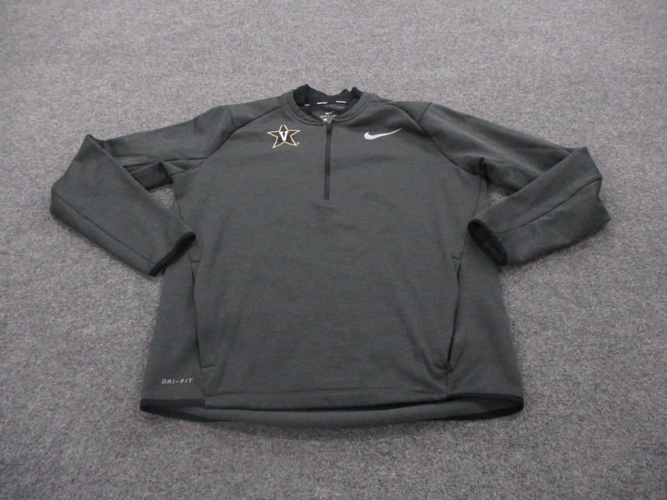Chaqueta Vanderbilt Commodores Para Hombres M Golf Dri Fit Fútbol Logo Deporte Nike Active Foto 2 de 4
