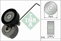 NEU - Schaeffler INA 534032410 Riemenspanner, Keilrippenriemen FüR Land Rover