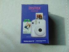 Fujifilm Instax Mini 12 Instant Camera Bundle Camera Color: Lilac Purple 