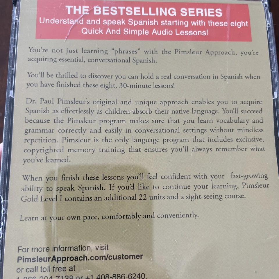 Pimsleur Quick & Simple Spanish 2nd Revised Edition audio CD set - Learn Spanish - Image 2 of 2