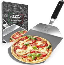 Pizzaschieber Edelstahl für den Grill & Ofen...