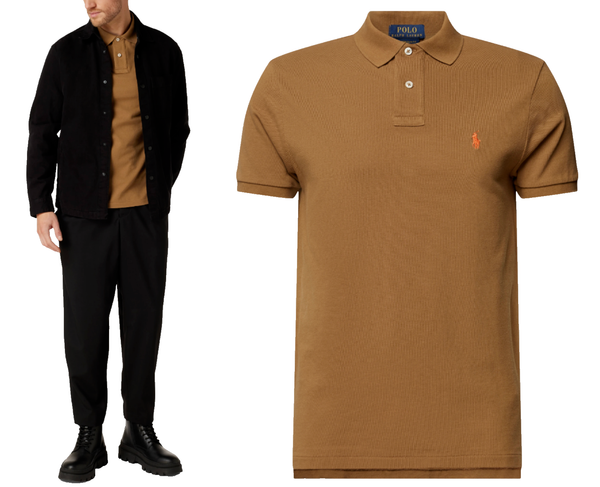 Polo Ralph Lauren Polohemd Classic Fit Poloshirt Cotton Pony Hemd T-Shirt L-image