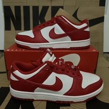 Nike Air Dunk Low Next Nature White/University Red DD1873-116 Womens Size 7.5